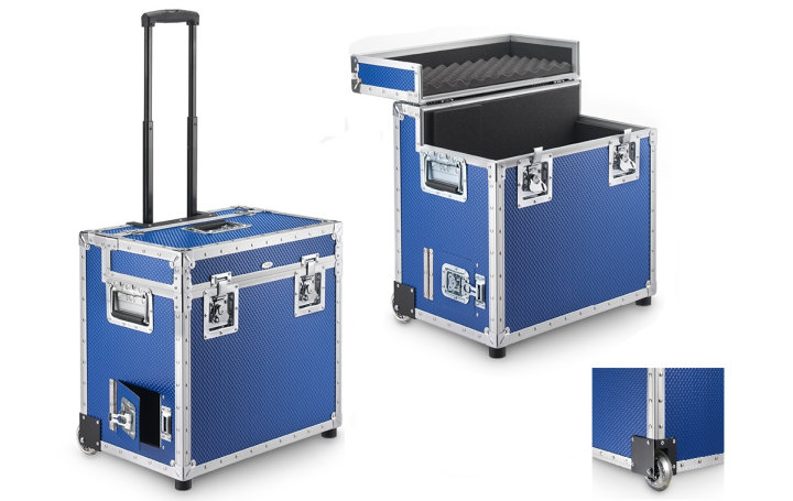 Esempio baule Mod. GRINTA blu, rif. Mat. 2011 - est. 53x38x52H 